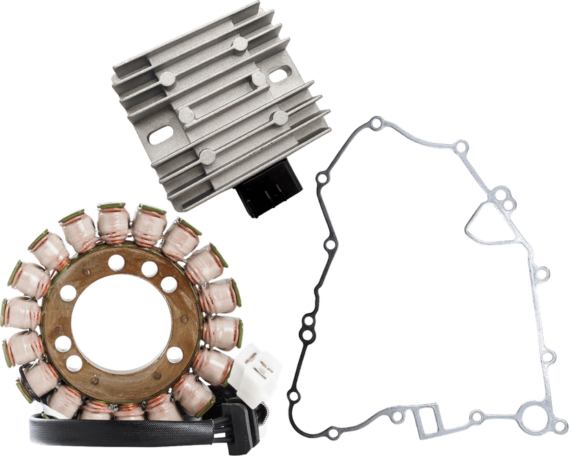 RICK'S MOTORSPORT ELECTRIC 2112-2075 Charging Kit - '06-'14 Kawasaki