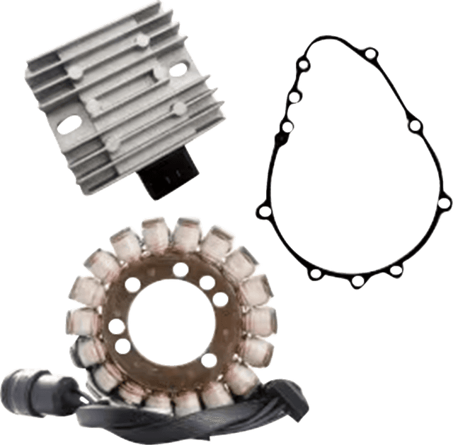 RICK'S MOTORSPORT ELECTRIC 2112-2078 Charging Kit - '03-'06 Kawasaki