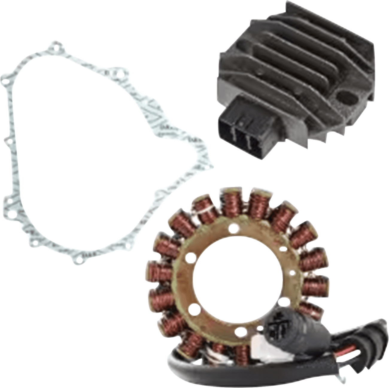 RICK'S MOTORSPORT ELECTRIC 2112-2088 Charging Kit - '00-'14 Yamaha