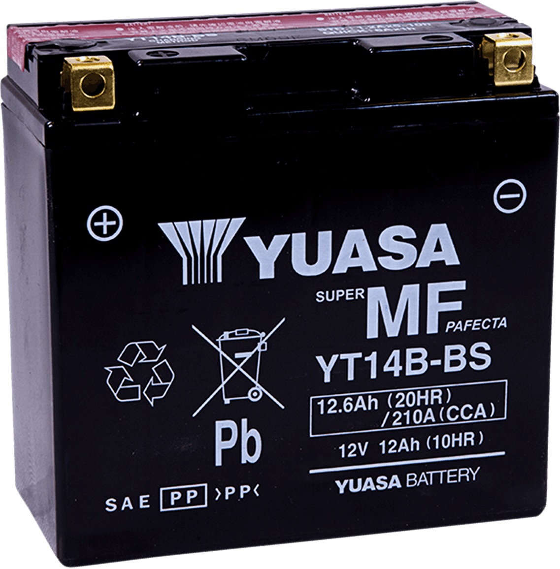 YUASA 2113-0069 AGM Battery - YT14B-BS - .60 L