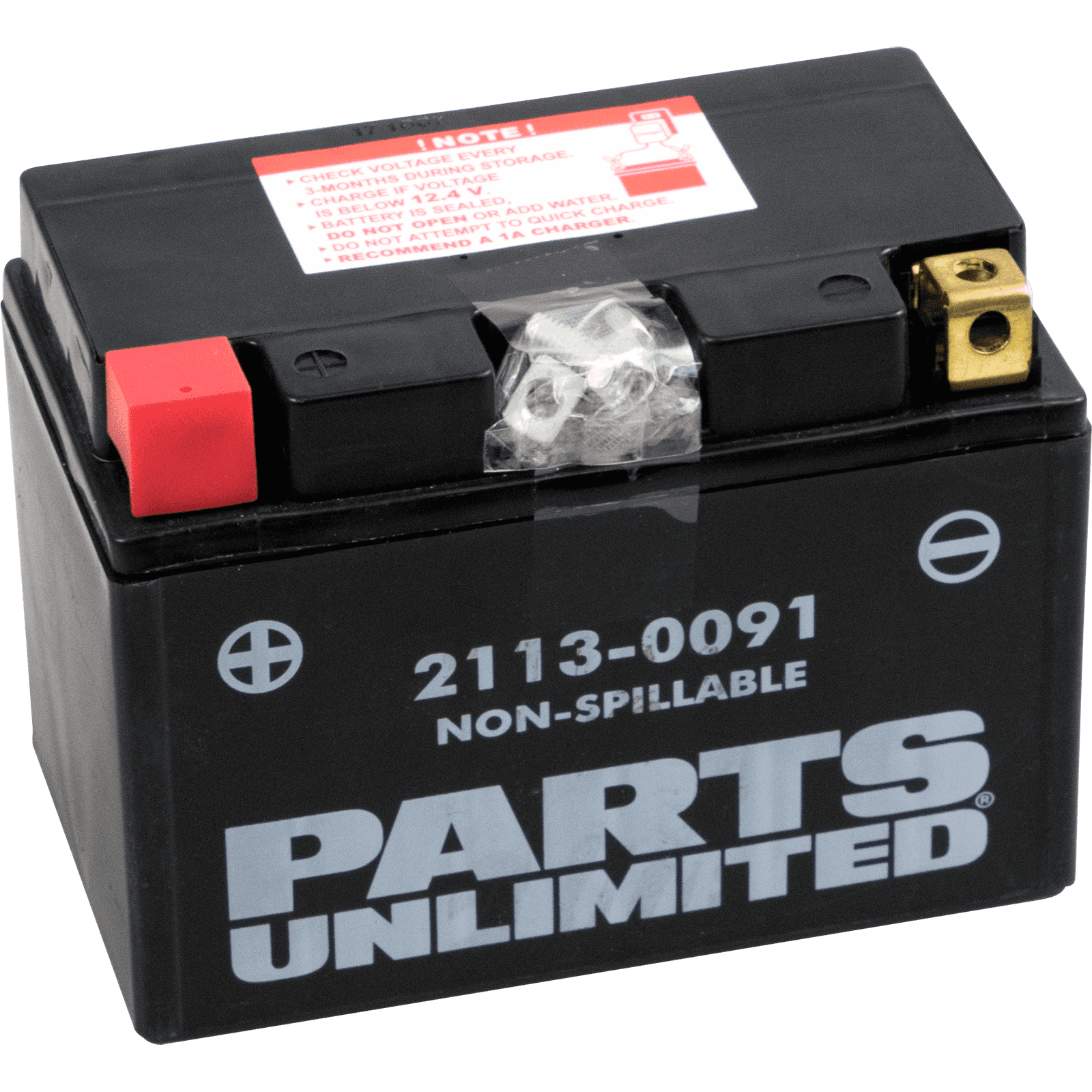 PARTS UNLIMITED 2113-0091 AGM Battery - YTZ12S