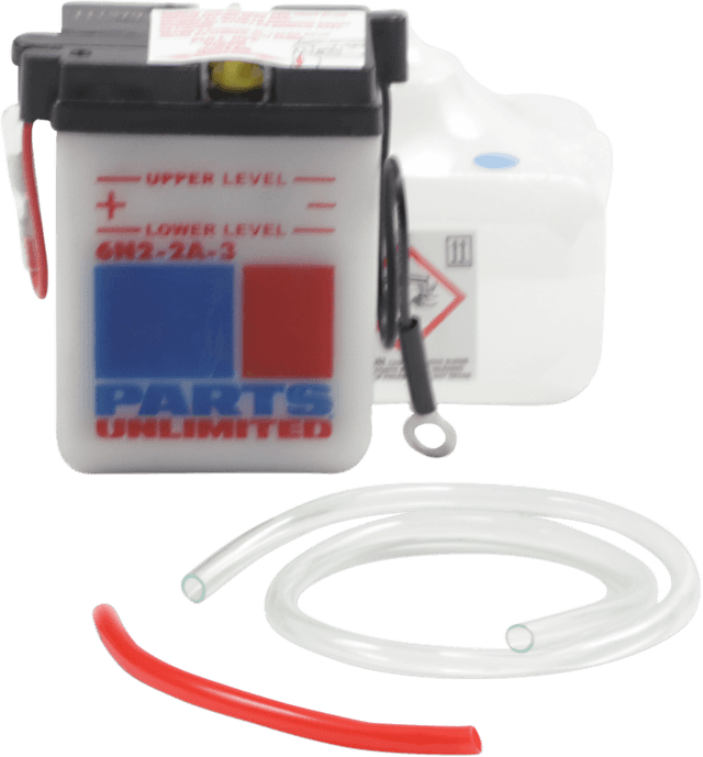 PARTS UNLIMITED 2113-0114 Battery - 6N2-2A-3