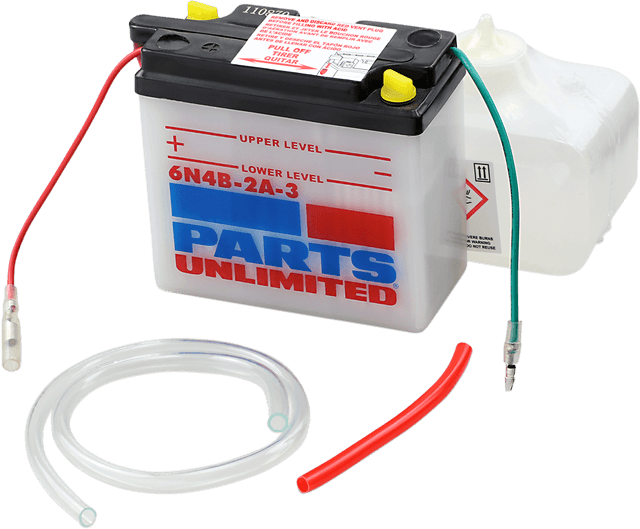 PARTS UNLIMITED 2113-0124 Battery - 6N4B-2A-3
