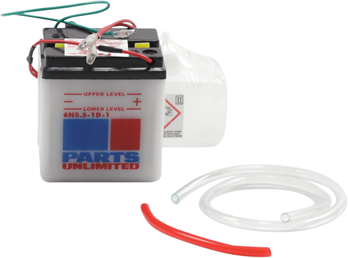 PARTS UNLIMITED 2113-0127 Battery - 6N5.5-1D-1