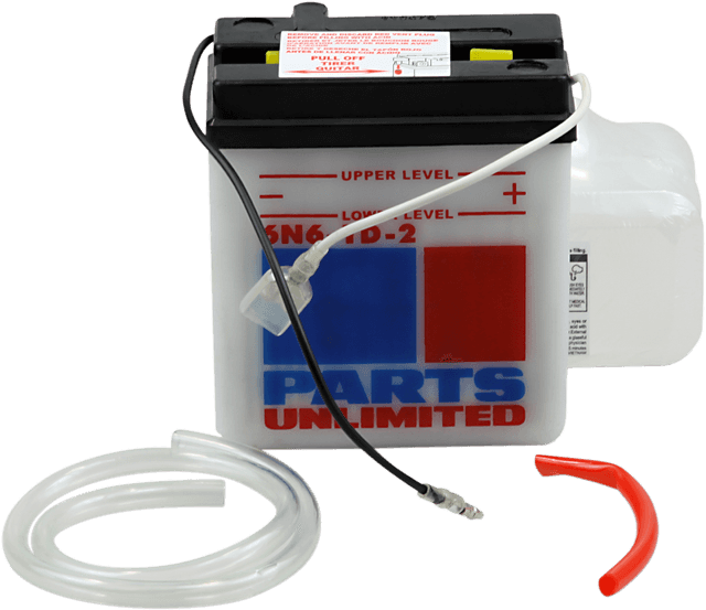 PARTS UNLIMITED 2113-0128 Battery - 6N6-1D-2