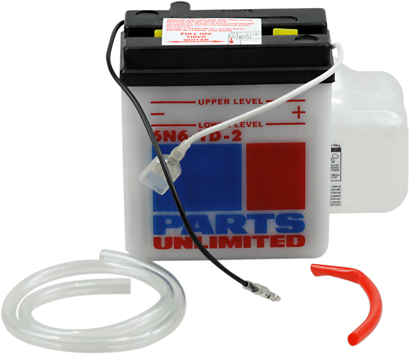 PARTS UNLIMITED 2113-0128 Battery - 6N6-1D-2