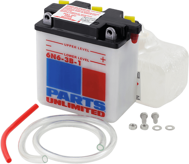 PARTS UNLIMITED 2113-0130 Battery - 6N6-3B-1