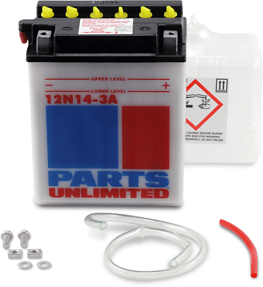 PARTS UNLIMITED 2113-0137 Battery - 12N14-3A