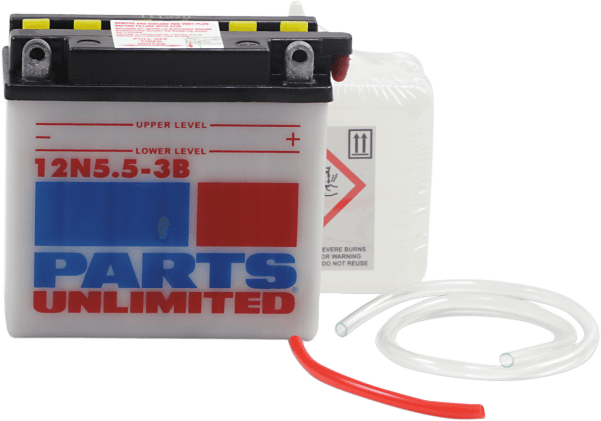 PARTS UNLIMITED 2113-0142 Battery - 12N5.5-3B