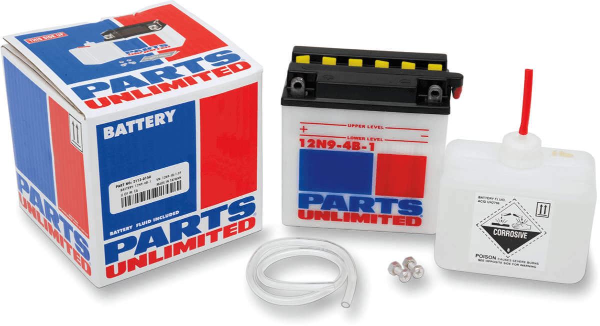 PARTS UNLIMITED 2113-0150 Battery - 12N9-4B-1