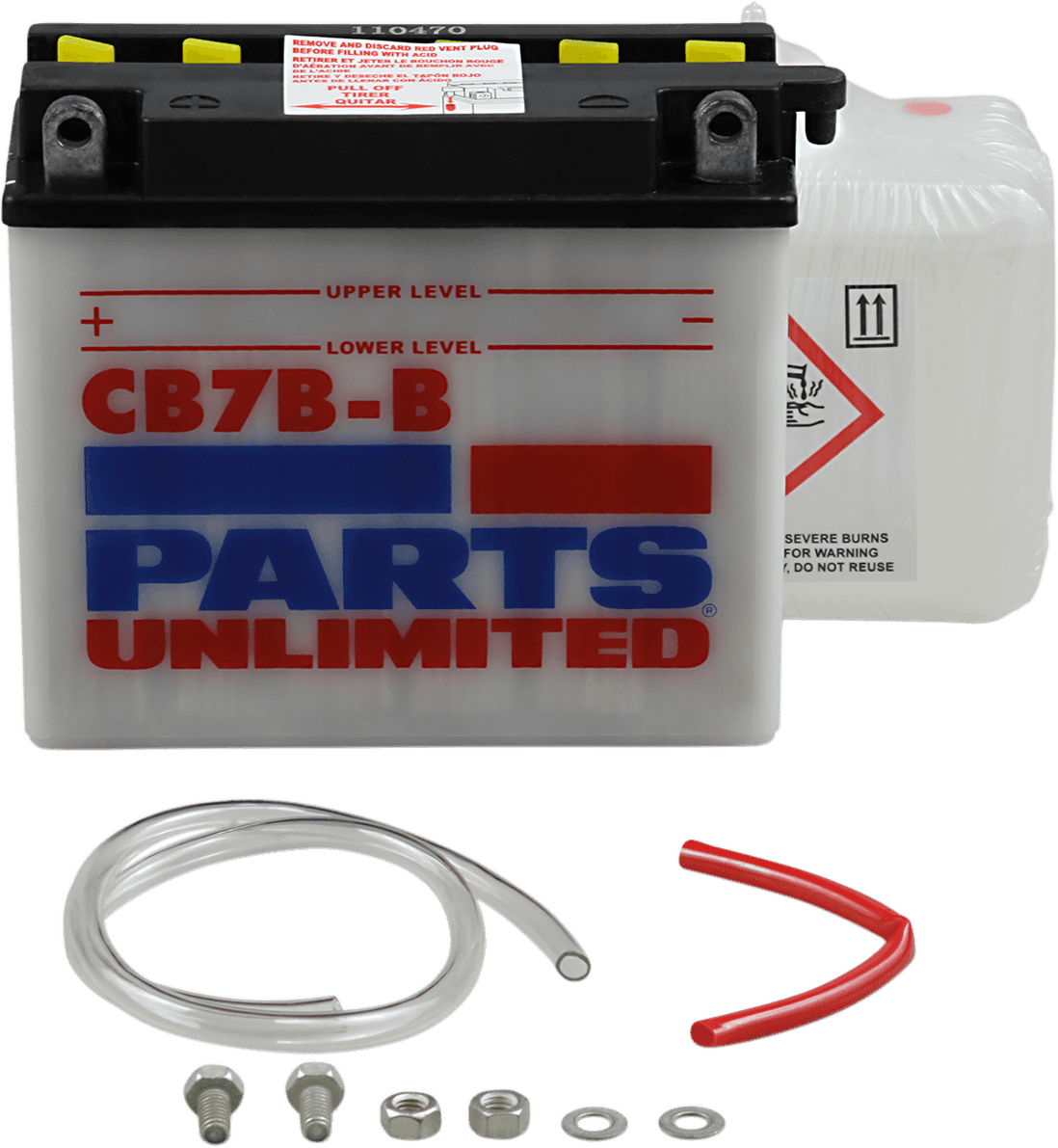 PARTS UNLIMITED 2113-0161 Battery - YB7B-B