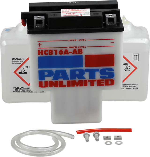 PARTS UNLIMITED 2113-0188 Battery - HYB16A-AB