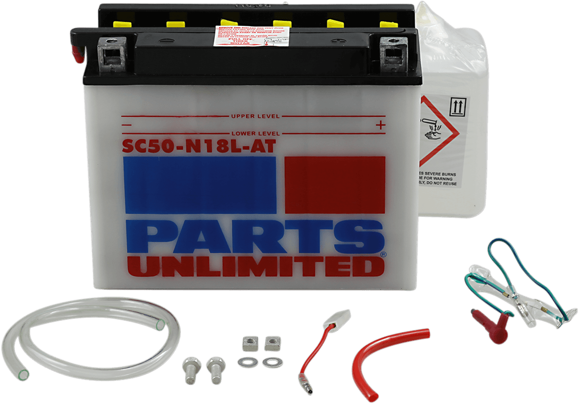 PARTS UNLIMITED 2113-0201 Battery - SY50N18LAT with Sensor