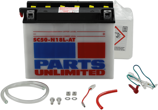 PARTS UNLIMITED 2113-0201 Battery - SY50N18LAT with Sensor