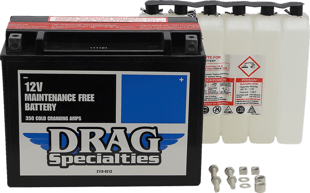 DRAG SPECIALTIES 2113-0212 AGM Battery - YTX24HLBS — image 2 of 4