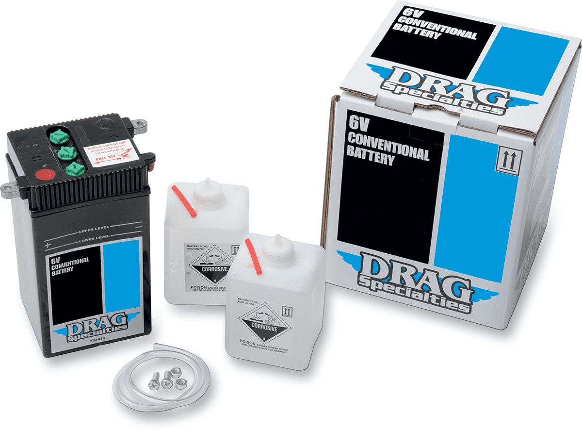 DRAG SPECIALTIES 2113-0214 Battery Kit - H-2