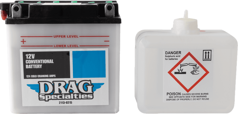 DRAG SPECIALTIES 2113-0215 Battery Kit - CB7-A — image 2 of 3
