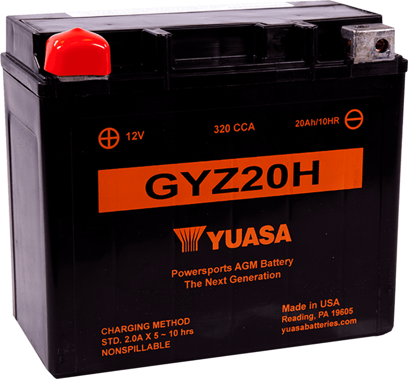 YUASA 2113-0246 AGM Battery - GYZ20H