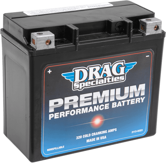 DRAG SPECIALTIES 2113-0323 Premium Performance Battery - GYZ20H