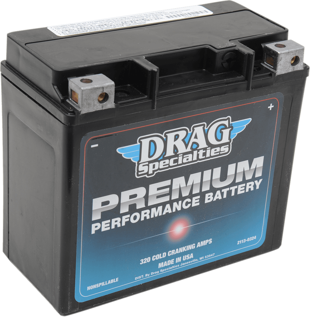 DRAG SPECIALTIES 2113-0324 Premium Performance Battery - GYZ20HL