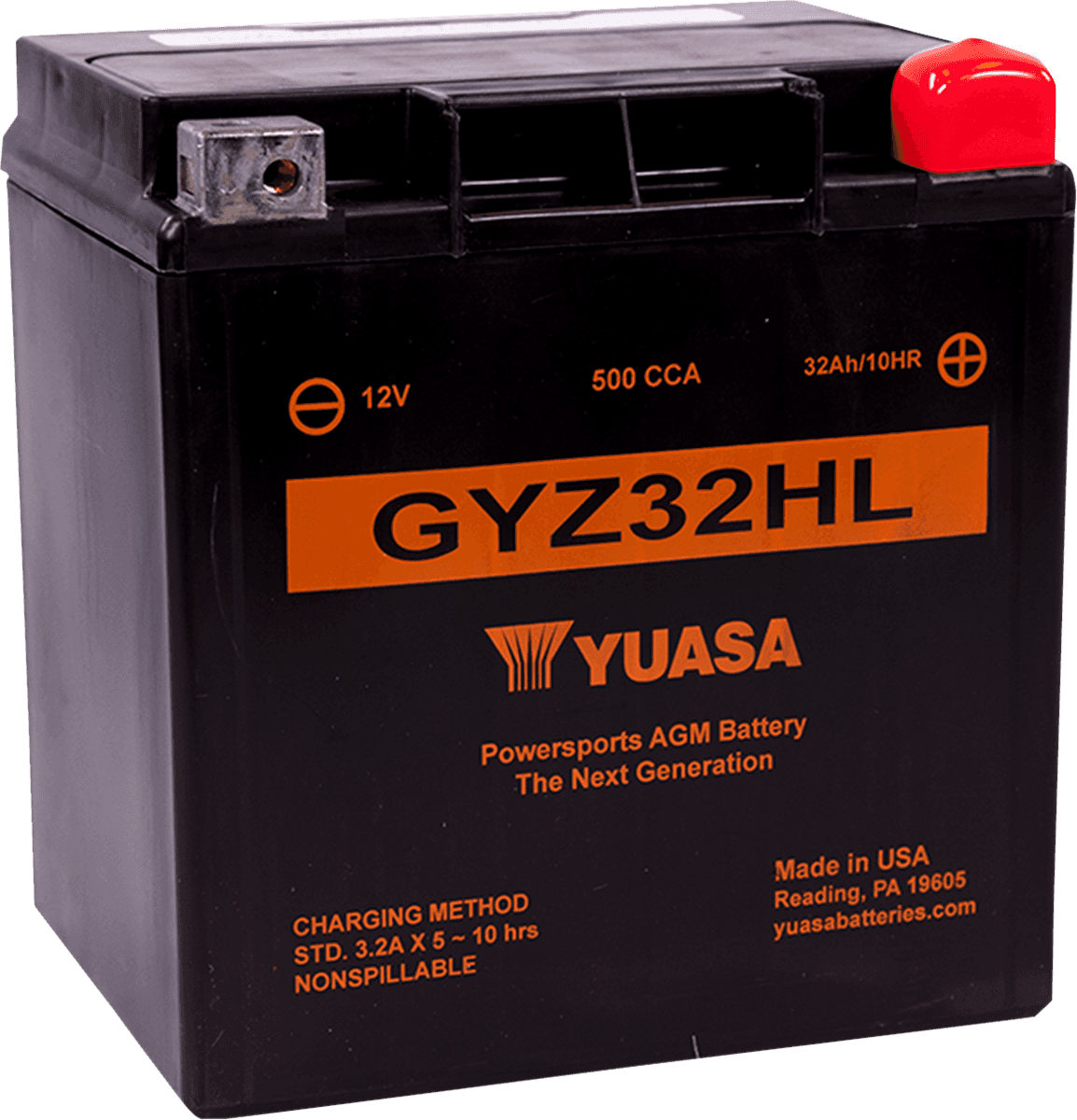 YUASA 2113-0358 AGM Battery - GYZ32HL