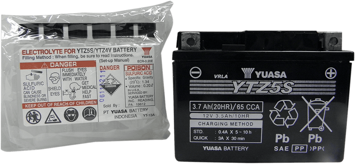 YUASA 2113-0359 AGM Battery - YTZ5S-BS