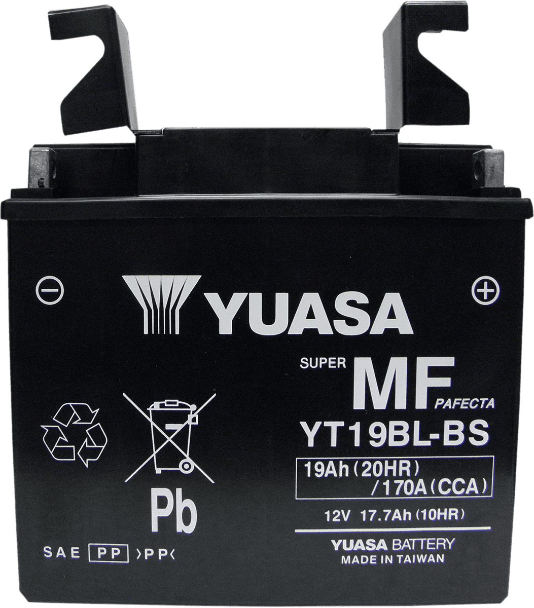 YUASA 2113-0360 AGM Battery - YT19BL-BS