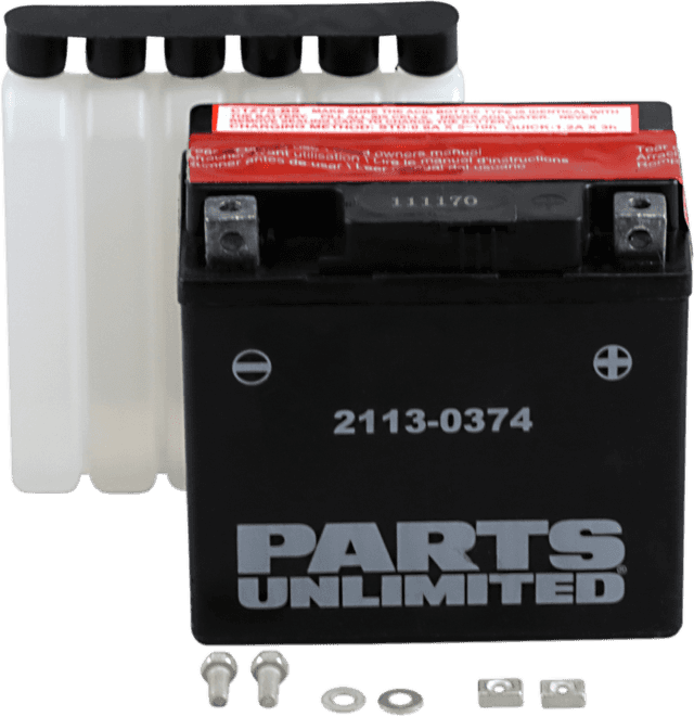 PARTS UNLIMITED 2113-0374 AGM Battery - YTZ7S-BS — image 2 of 2