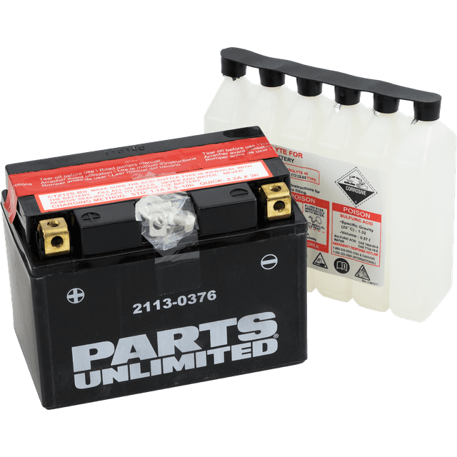 PARTS UNLIMITED 2113-0376 AGM Battery - YTZ12S-BS
