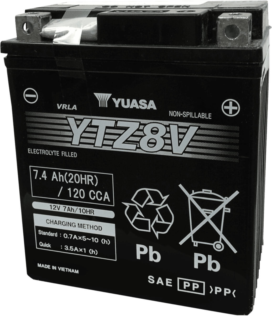 YUASA 2113-0492 AGM Battery - YTZ8V