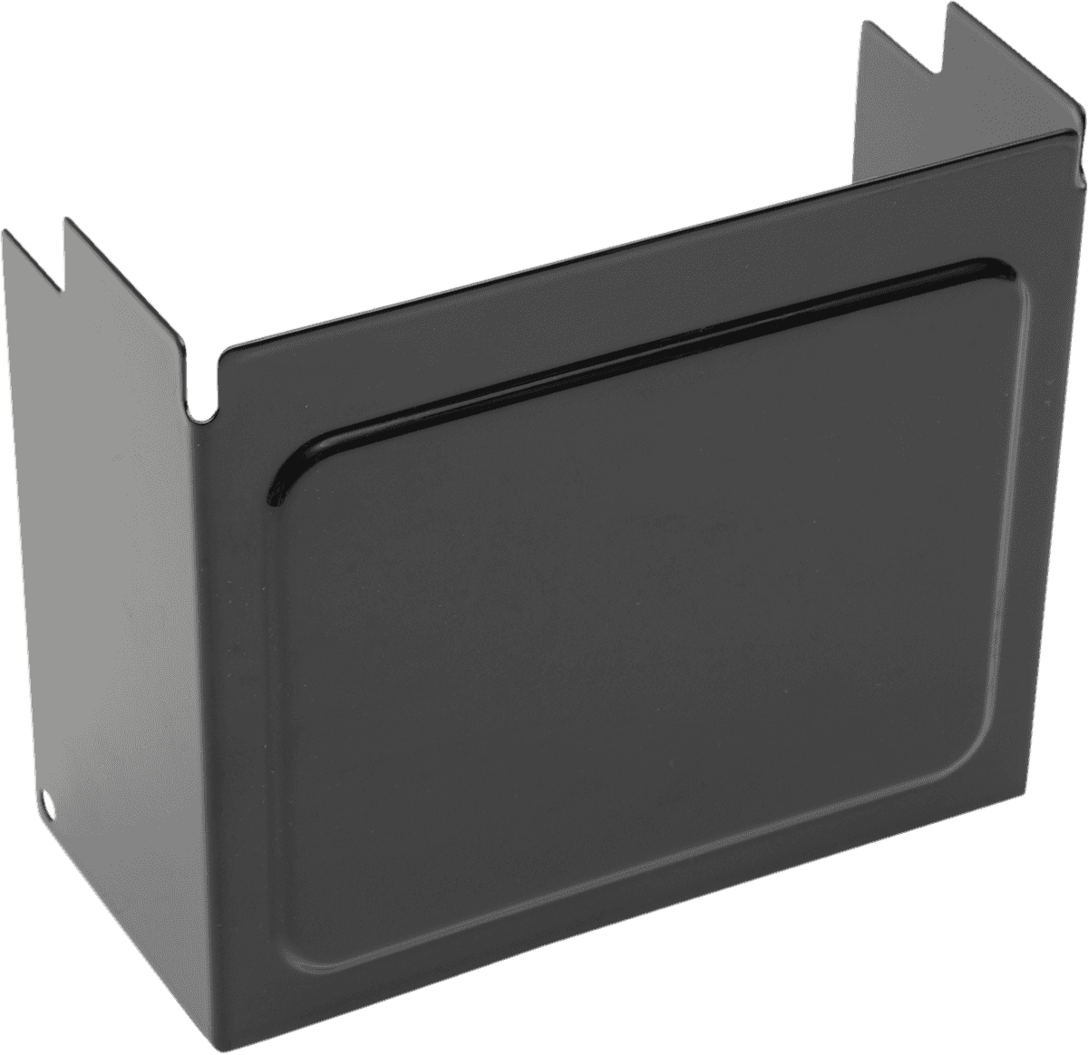 DRAG SPECIALTIES 2113-0494 Battery Cover - Raised - Black