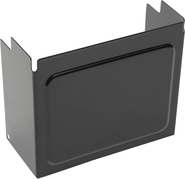 DRAG SPECIALTIES 2113-0494 Battery Cover - Raised - Black