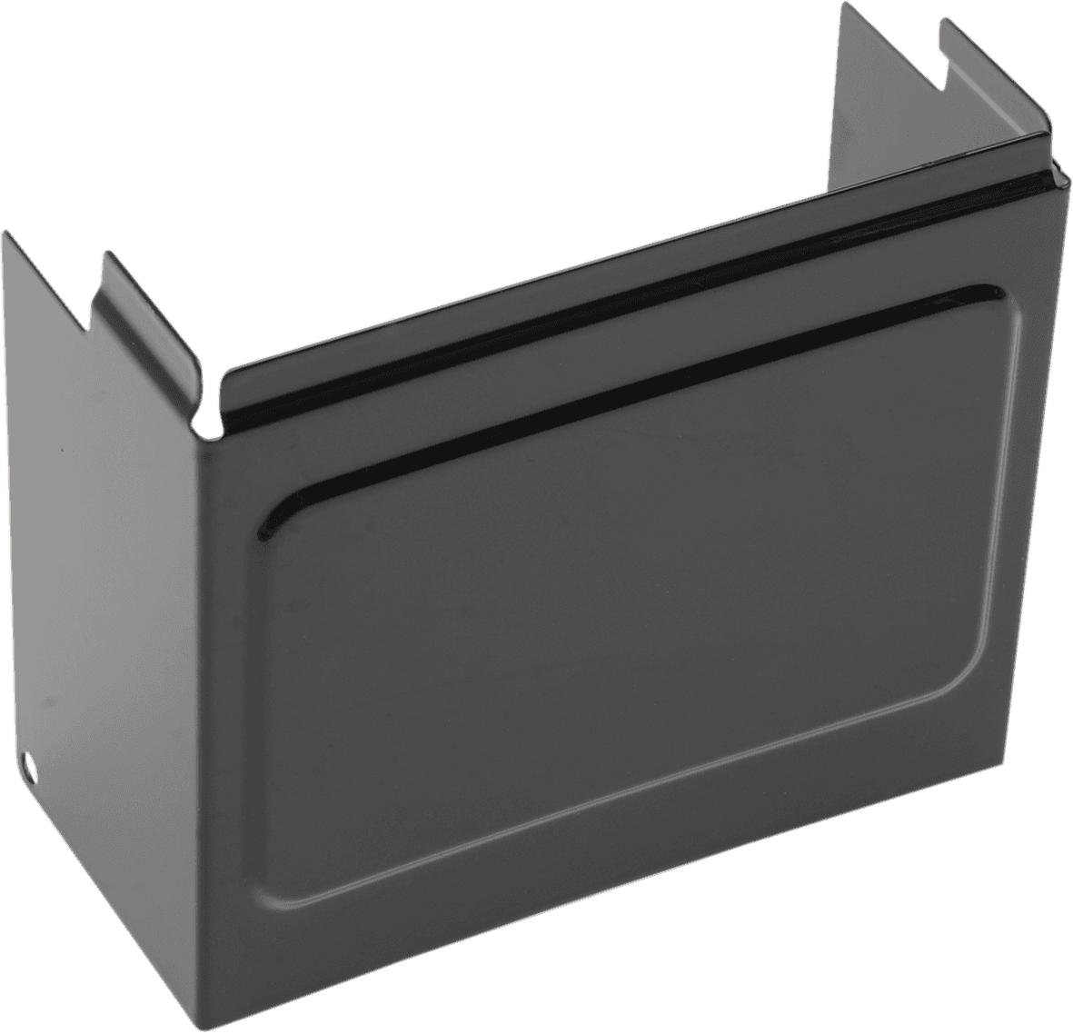DRAG SPECIALTIES 2113-0495 Battery Cover - Raised - Black