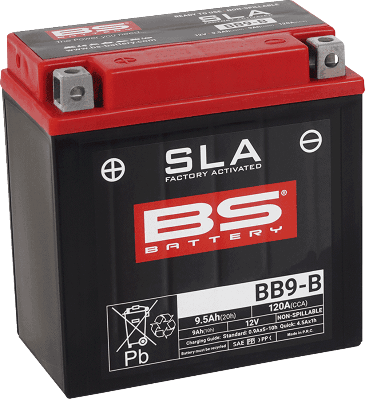BS BATTERY 2113-0605 Battery - BB9-B (YB)