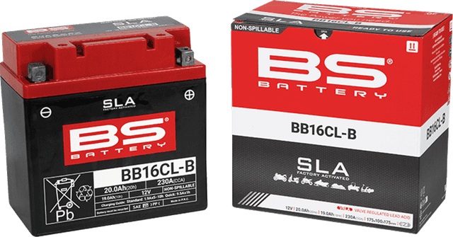 BS BATTERY 2113-0613 Battery - BB16CL-B (YB) — image 2 of 2