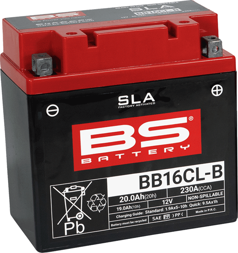 BS BATTERY 2113-0613 Battery - BB16CL-B (YB) — image 1 of 2