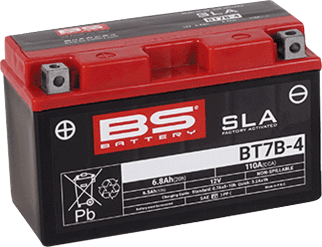 BS BATTERY 2113-0619 Battery - BT7B-4 (YT) — image 1 of 2