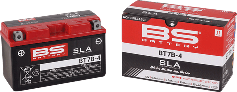 BS BATTERY 2113-0619 Battery - BT7B-4 (YT) — image 2 of 2
