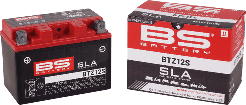 BS BATTERY 2113-0622 Battery - BTZ12S (YTZ) — image 2 of 2