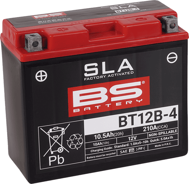 BS BATTERY 2113-0623 Battery - BT12B-4 (YT) — image 1 of 2