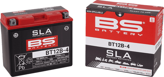 BS BATTERY 2113-0623 Battery - BT12B-4 (YT) — image 2 of 2