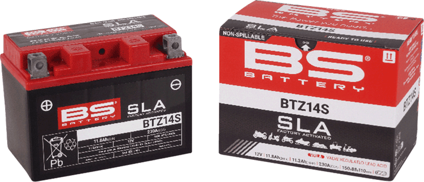 BS BATTERY 2113-0624 Battery - BTZ14S (YTZ) — image 2 of 2