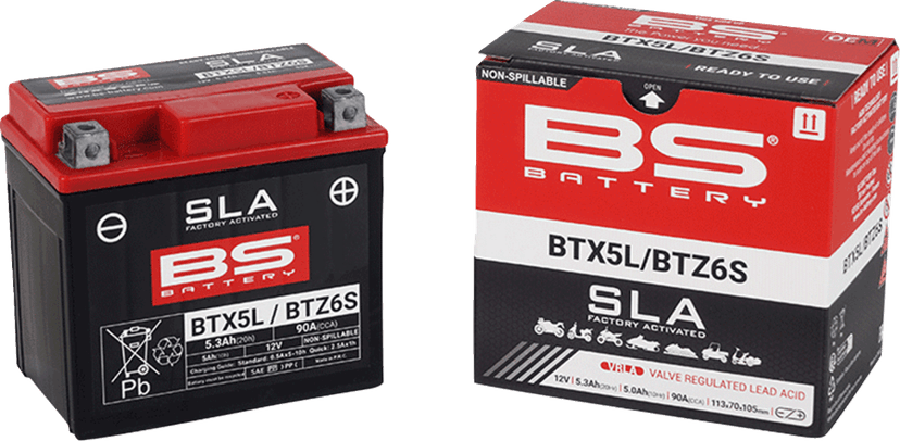BS BATTERY 2113-0627 Battery - BTX5L (YTX) — image 2 of 2