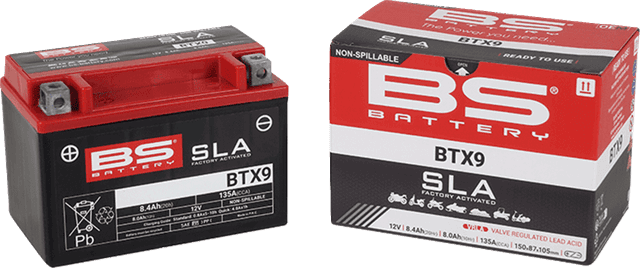 BS BATTERY 2113-0630 Battery - BTX9 (YTX) — image 2 of 2