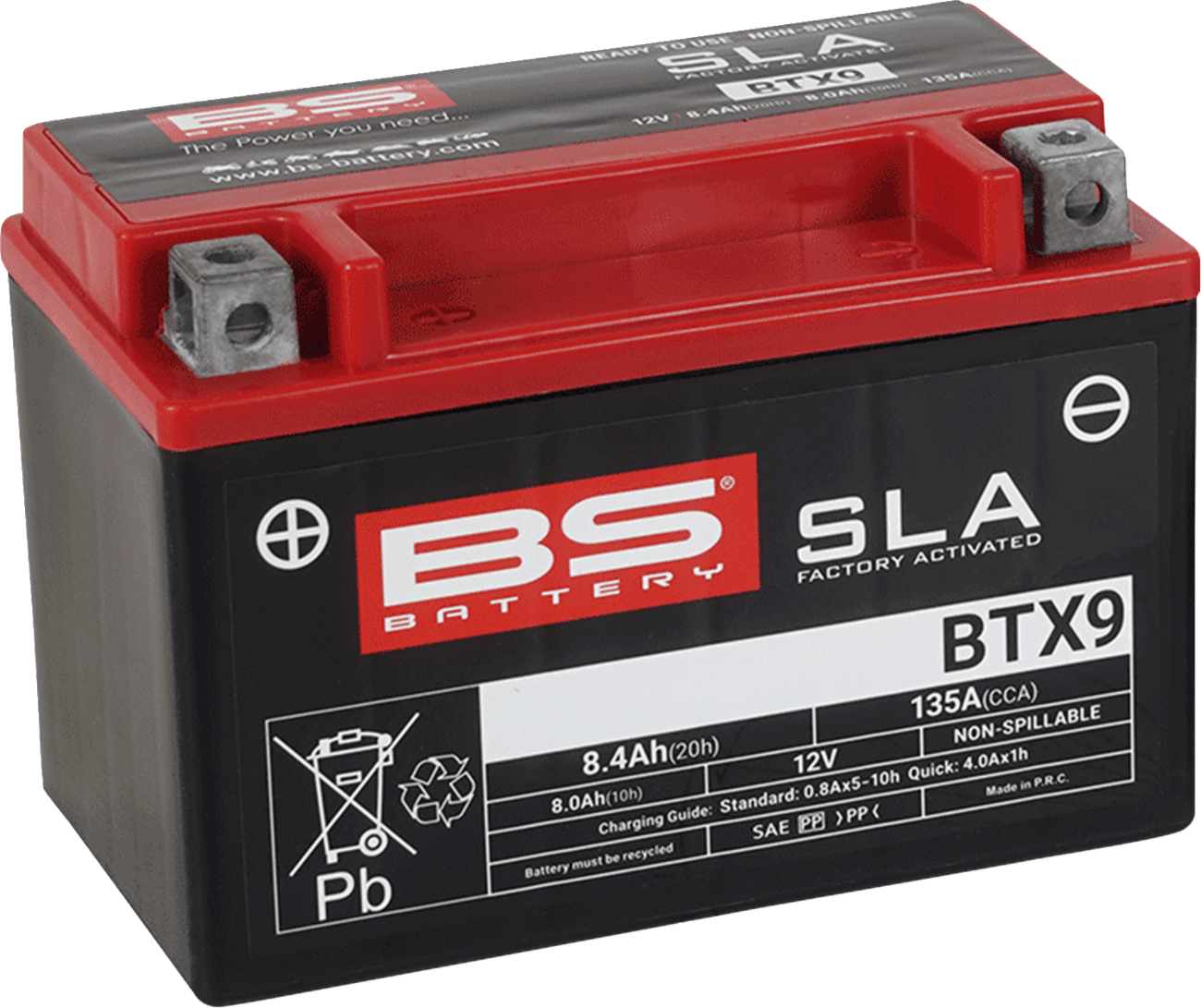 BS BATTERY 2113-0630 Battery - BTX9 (YTX)