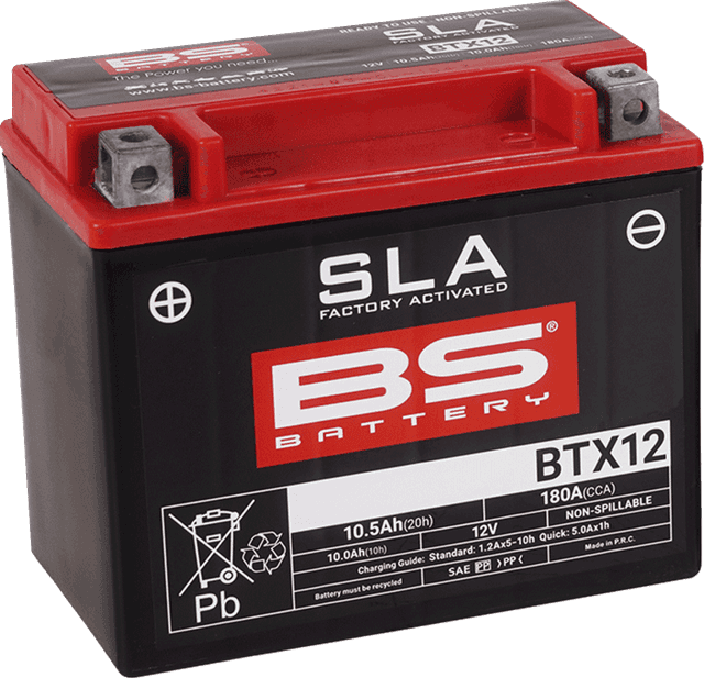 BS BATTERY 2113-0632 Battery - BTX12 (YTX) — image 1 of 2