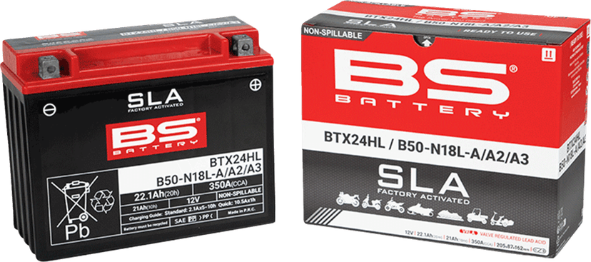 BS BATTERY 2113-0643 Battery - BTX24HL (YTX) — image 2 of 2
