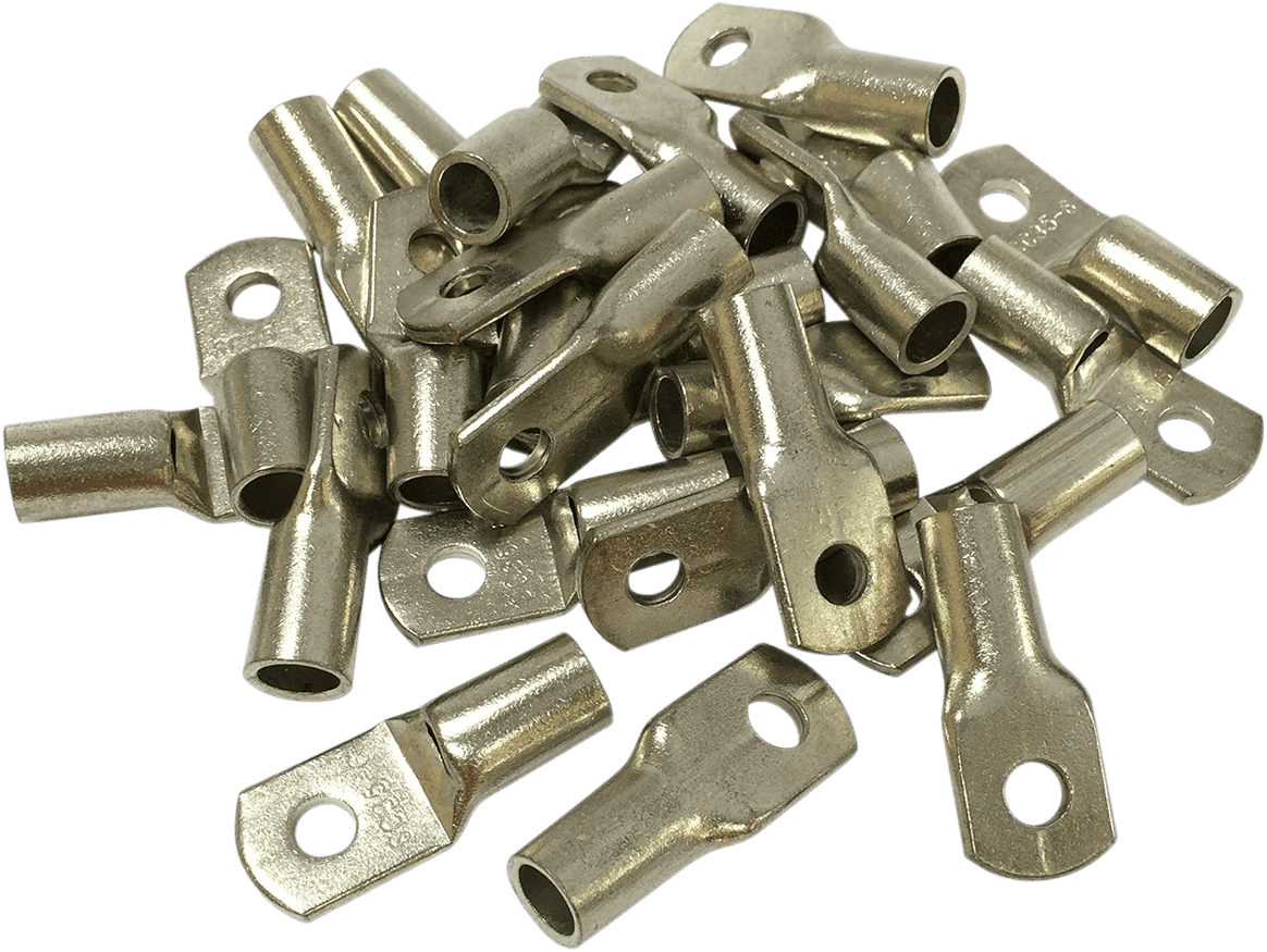 DRAG SPECIALTIES 2113-0675 Battery Terminals 1/4" - 25PK