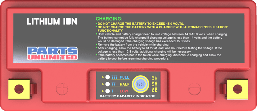 PARTS UNLIMITED 2113-0684 Battery - Lithium LiFePO4 - HJT9B-FP — image 2 of 3