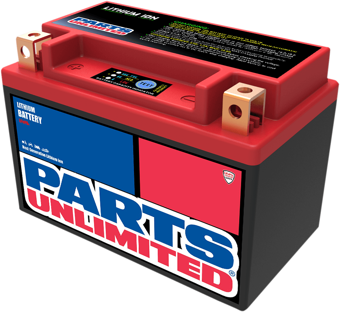 PARTS UNLIMITED 2113-0687 Battery - Lithium LiFePO4 - HJTX14H-FP